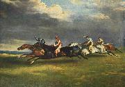 Theodore Gericault The 1821 Derby at Epsom France oil painting artist